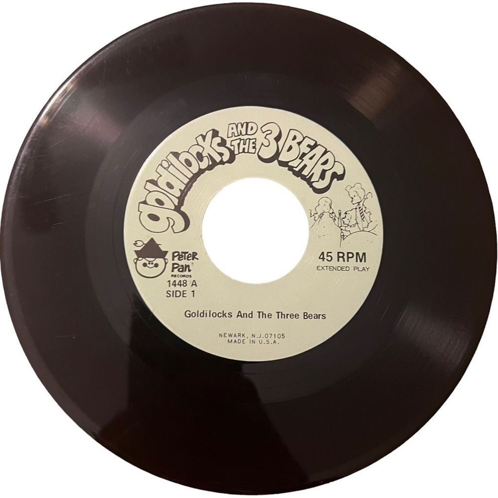 Peter‎ Pan Records Goldilocks & The 3 Bears Story Song & Sound Effects On Record - Picture 5 of 6